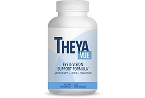 TheyaVue single bottle, 1 white bottle of 60 capsules